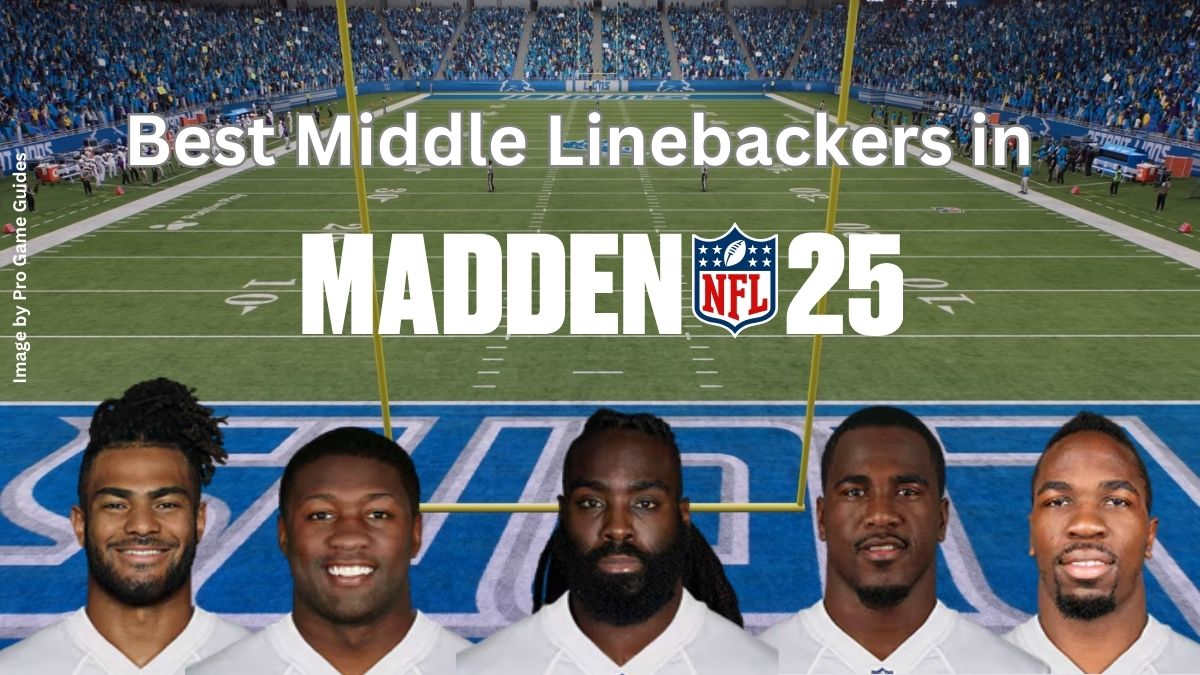 Best NFL Middle Linebackers in Madden 25