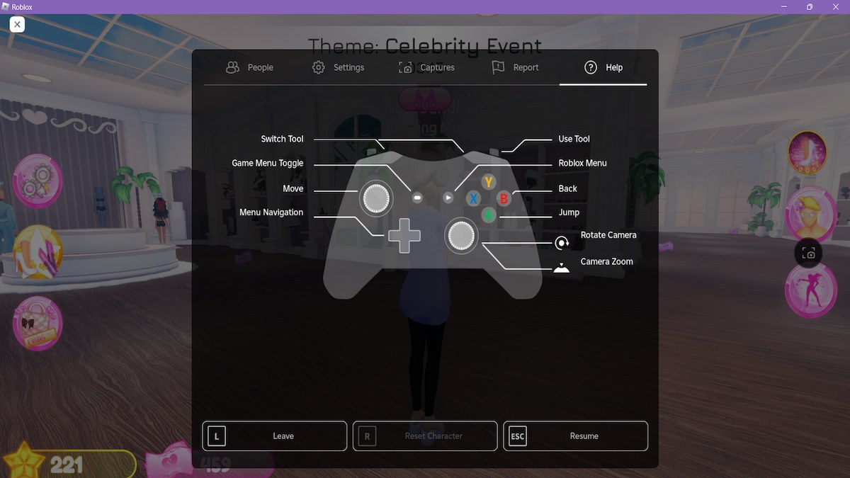 All Controls in Roblox Dress to Impress (All Devices)