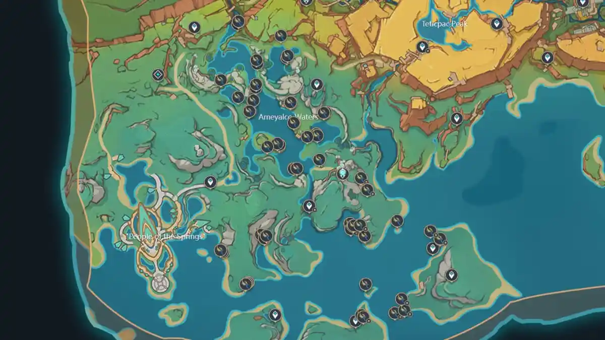 All Sprayfeather Gill locations in Genshin Impact