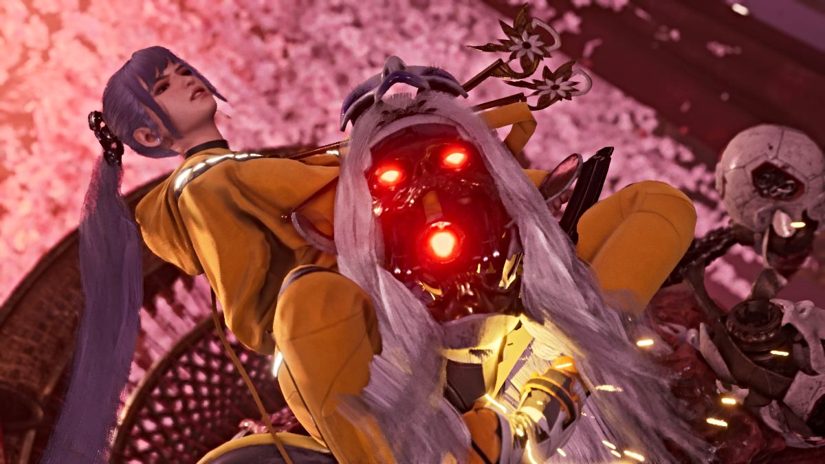 Eve defeats Karakuri in Stellar Blade