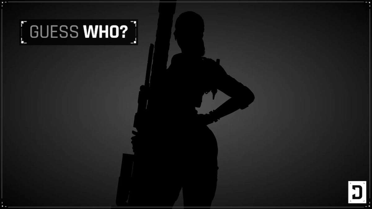 Silhouette of new female sniper character in The First Descendant.