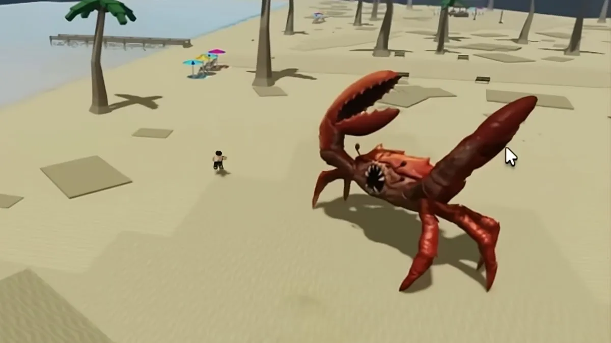 Crab Boss spawns in TSB