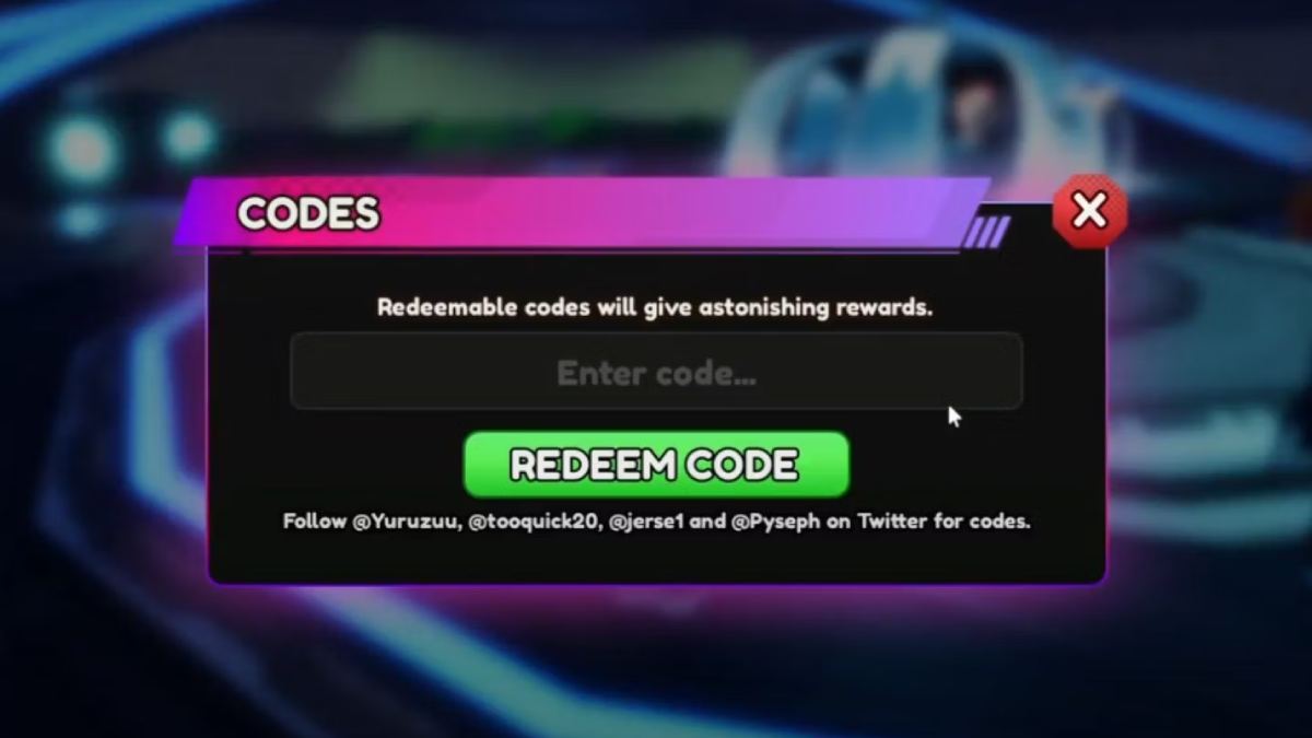 Anime Vanguards codes