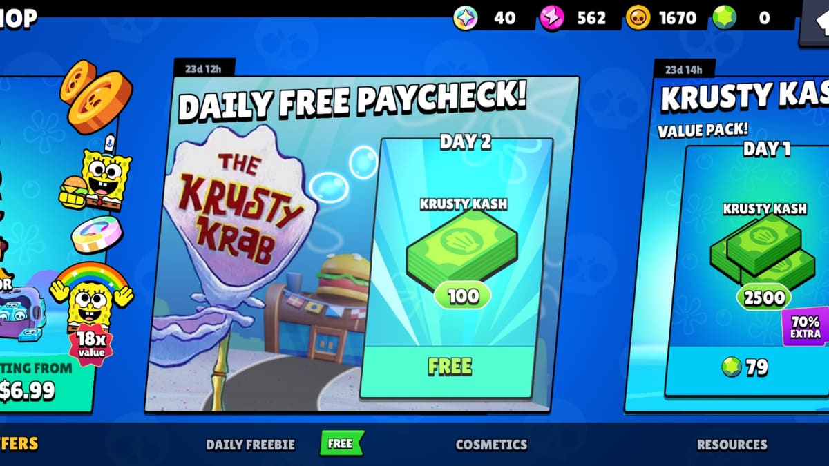 How to get free Krusty Cash in Brawl Stars