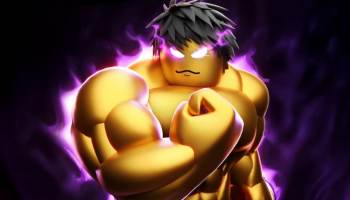 A person posing in Gym League