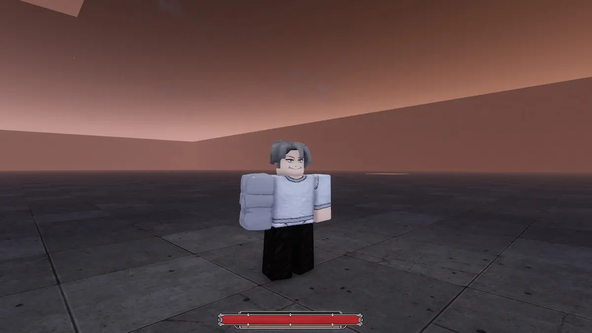 A player standing in Sorcery