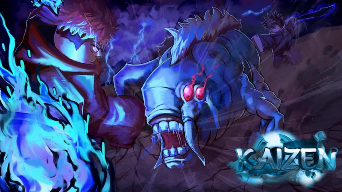 Monster fight in Kaizen Roblox game