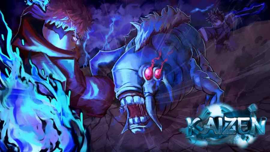 Monster fight in Kaizen Roblox game