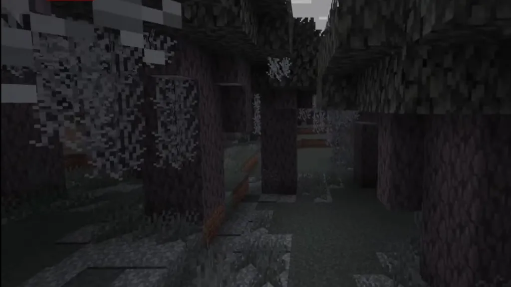 Minecraft's new Pale Garden biome