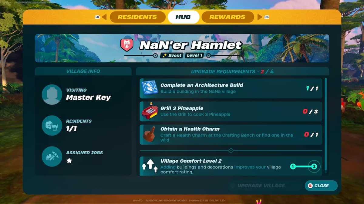 Where to find NaNa Village in LEGO Fortnite (Map Location) Pro Game