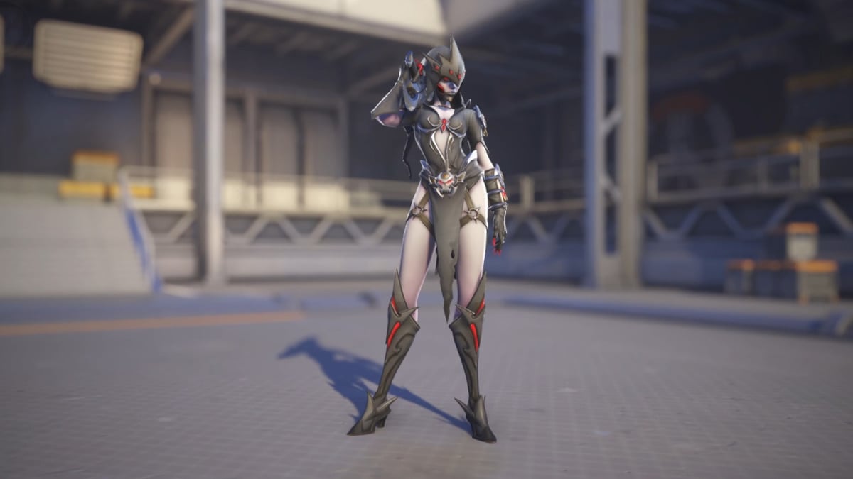 The Ange De La Mort Widowmaker skin in Overwatch 2