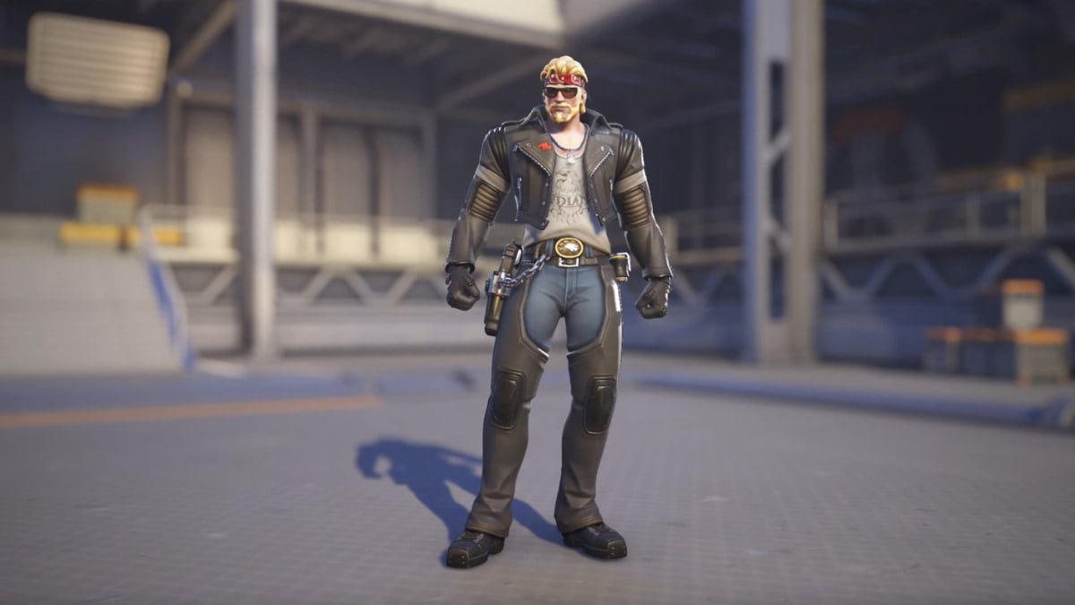 Soldier 76's Biker: 76 skin in Overwatch 2