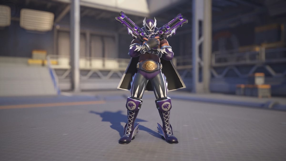 Reaper's Lion Luchador OWL skin in Overwatch 2