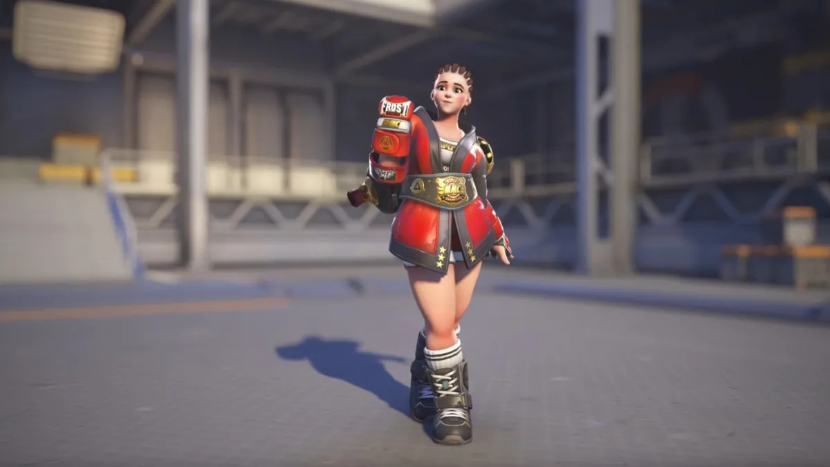 The MM-Mei skin for OWL in Overwatch 2