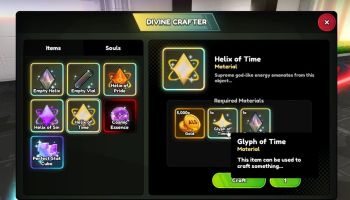 Glyph of Time resource for Helix of Time in ALS