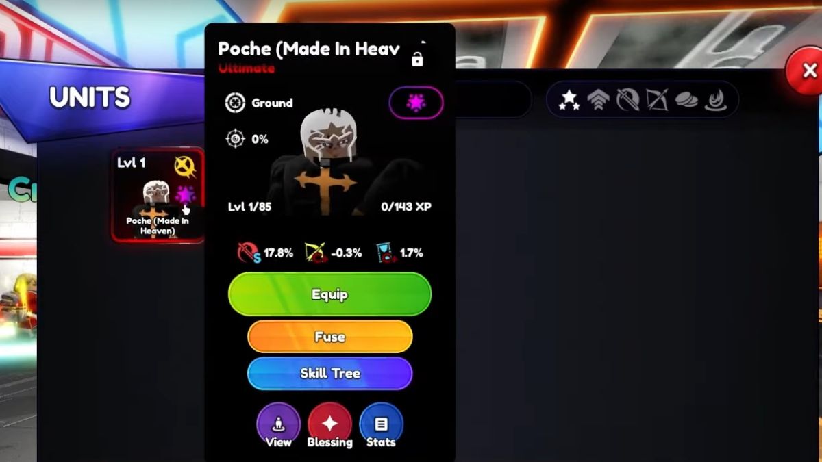 Pucci (Made in Heaven) in Anime Last Stand ALS