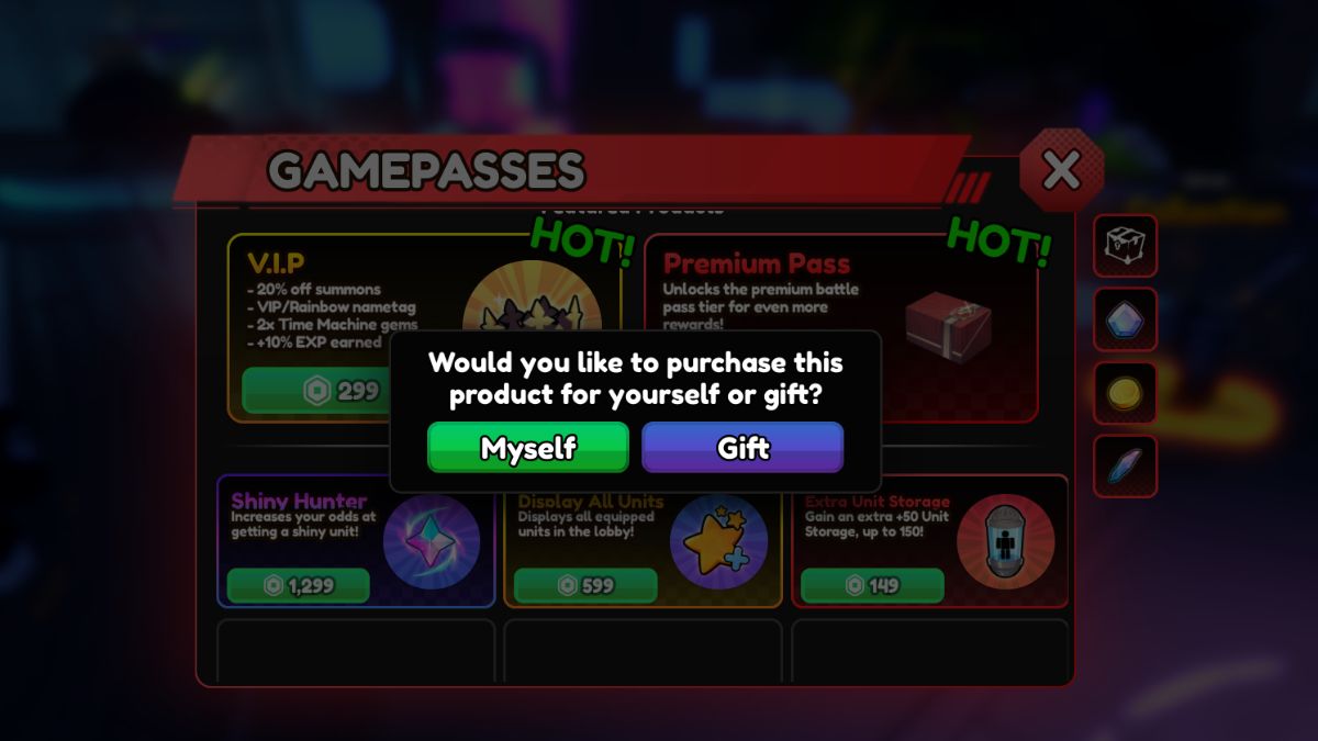 How to get a Gamepass Code Gift in Anime Vanguards – Free Premium Pass