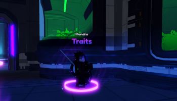 Anime Vanguards Traits location in Lobby