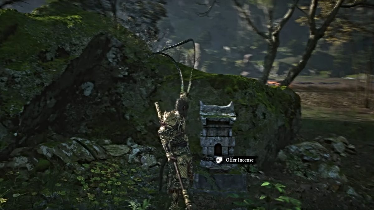 Rhino Watch Slope keeper's shrine in Black Myth Wukong