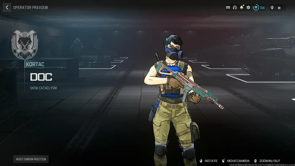 Call of Duty Warzone operator skin Cataclysm