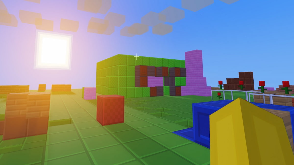 In-game screenshot of CreativeVerse.