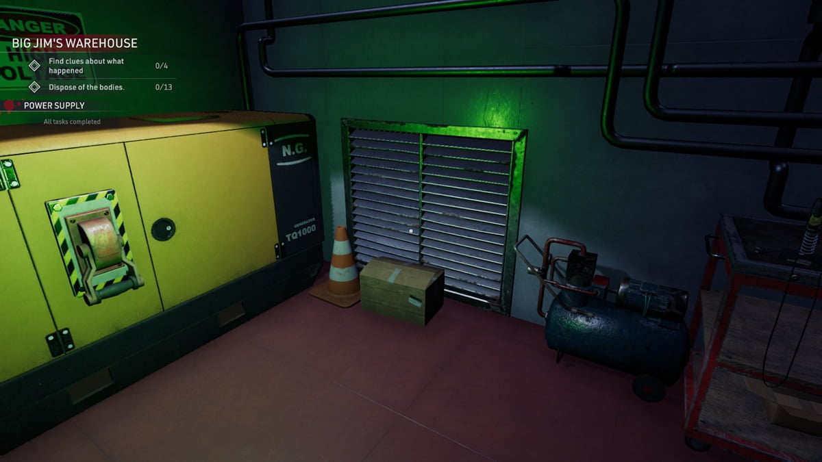 Crawlspace in Crime Scene Cleaner