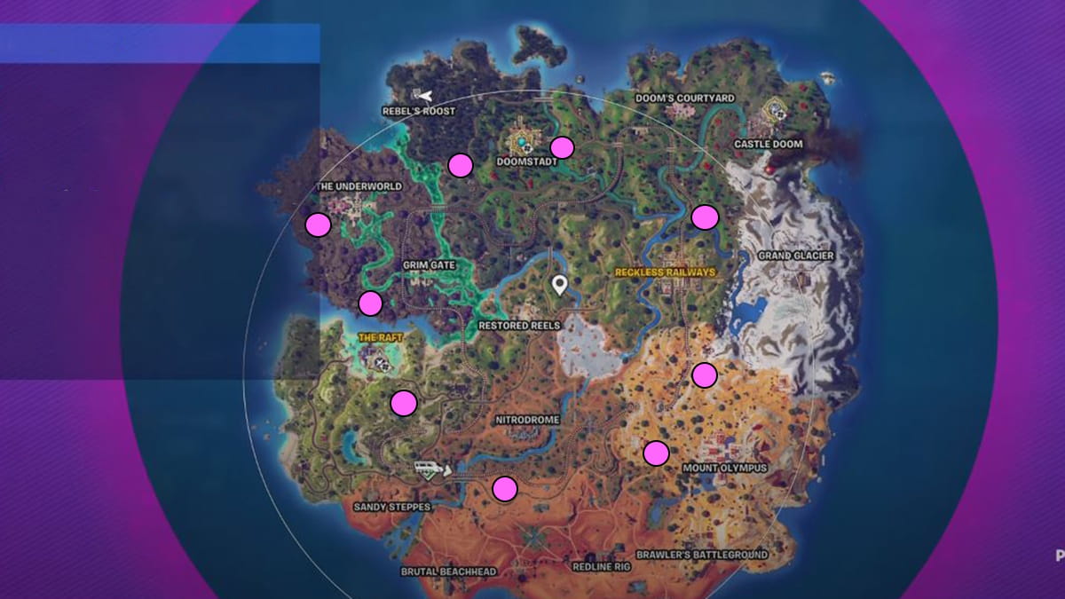 All rare chest locations in Fortnite - Pro Game Guides