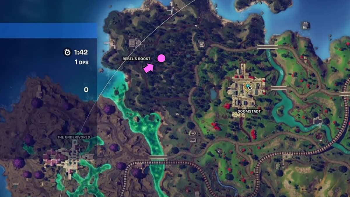 Where to find the Memorial Statue and crouch in Fortnite (Map) Pro