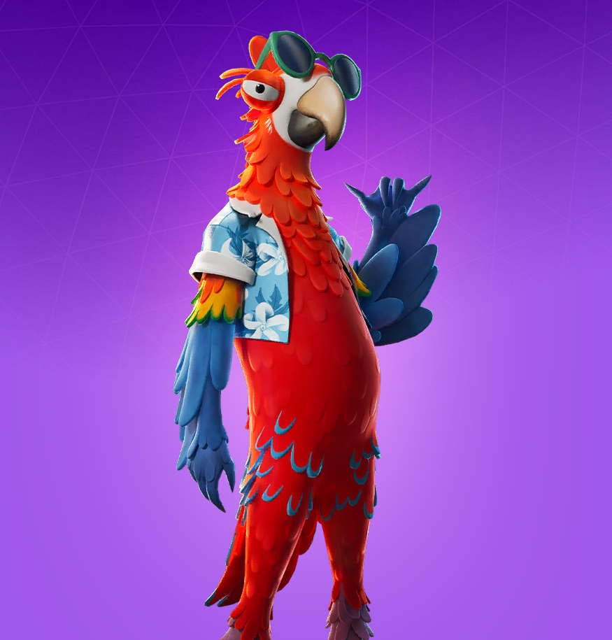 Parrot man skin in Fortnite