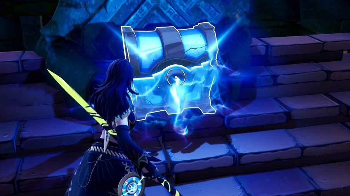 Rare chest in Fortnite