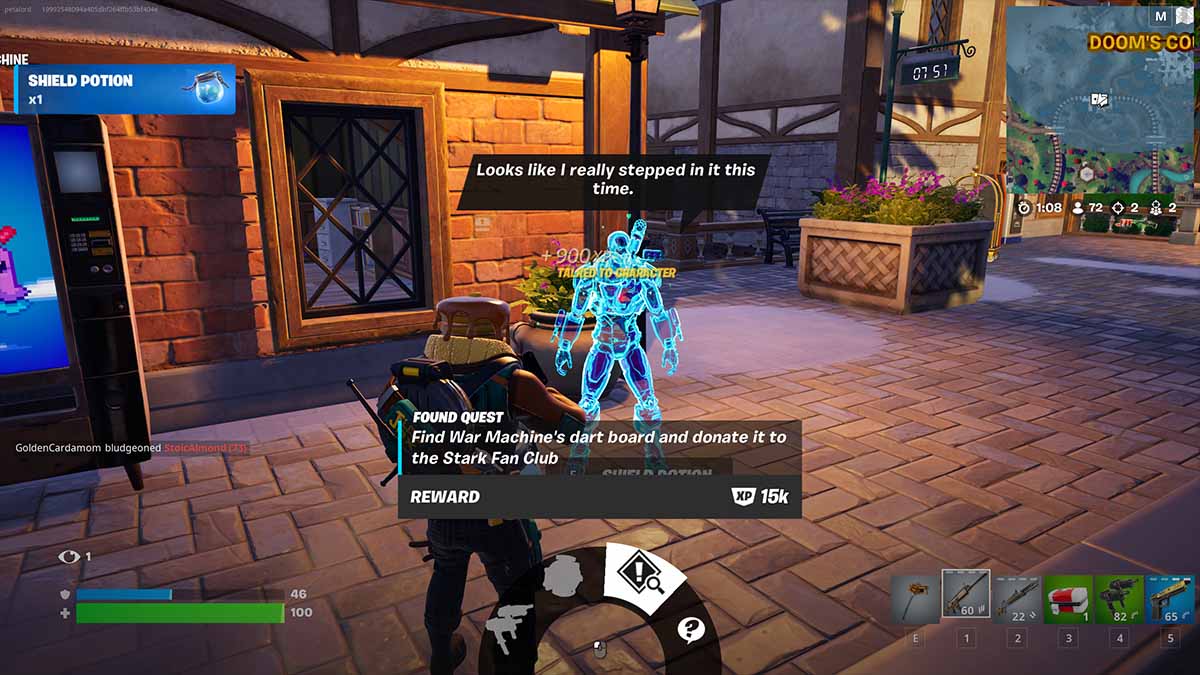 Fortnite Stark Fan Club Questline Walkthrough Pro Game Guides