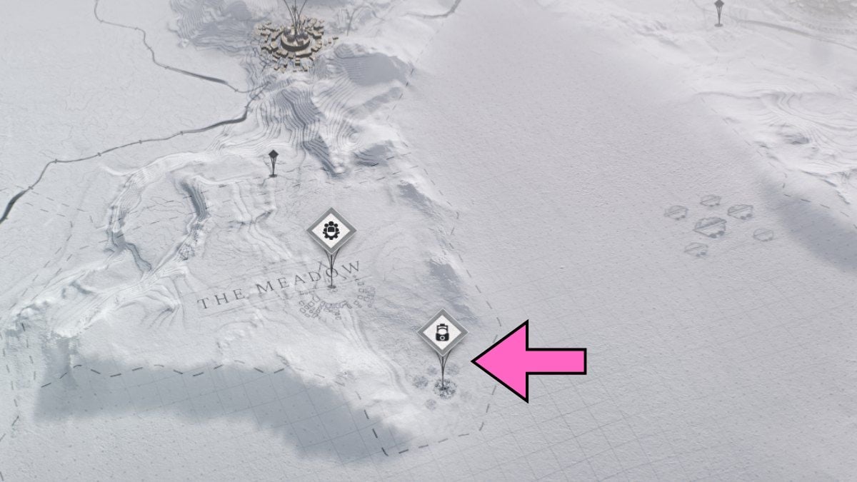 The Meadow Core location in Frostpunk 2