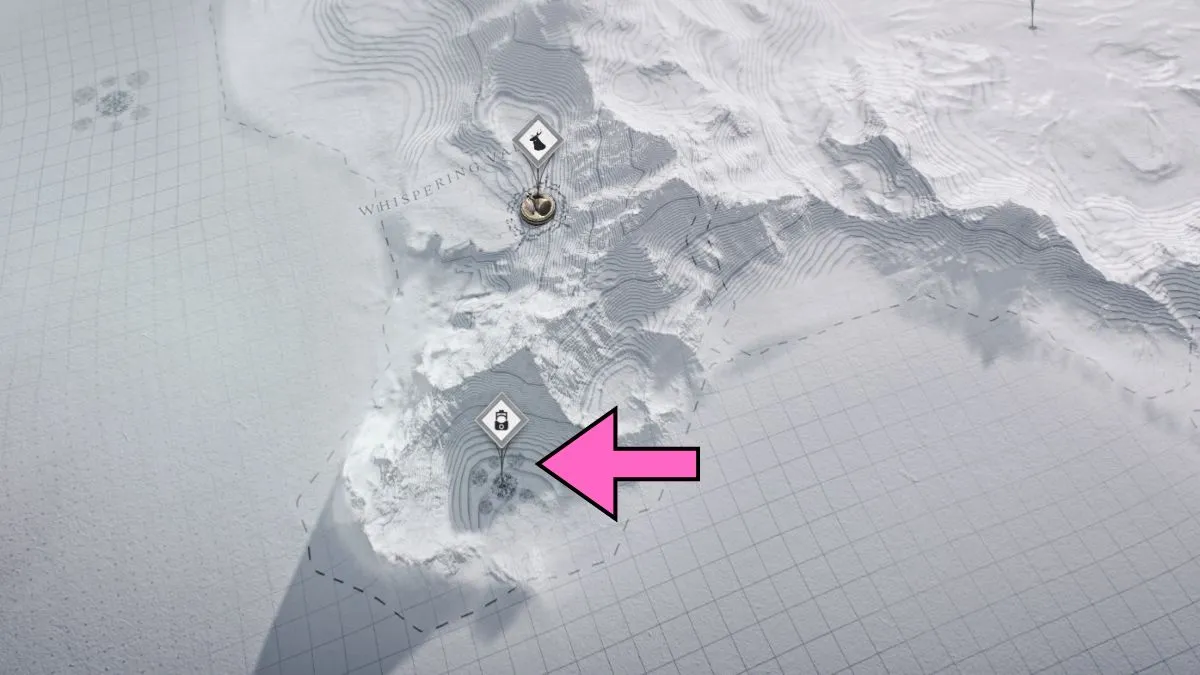 Whispering Valley Core location in Frostpunk 2