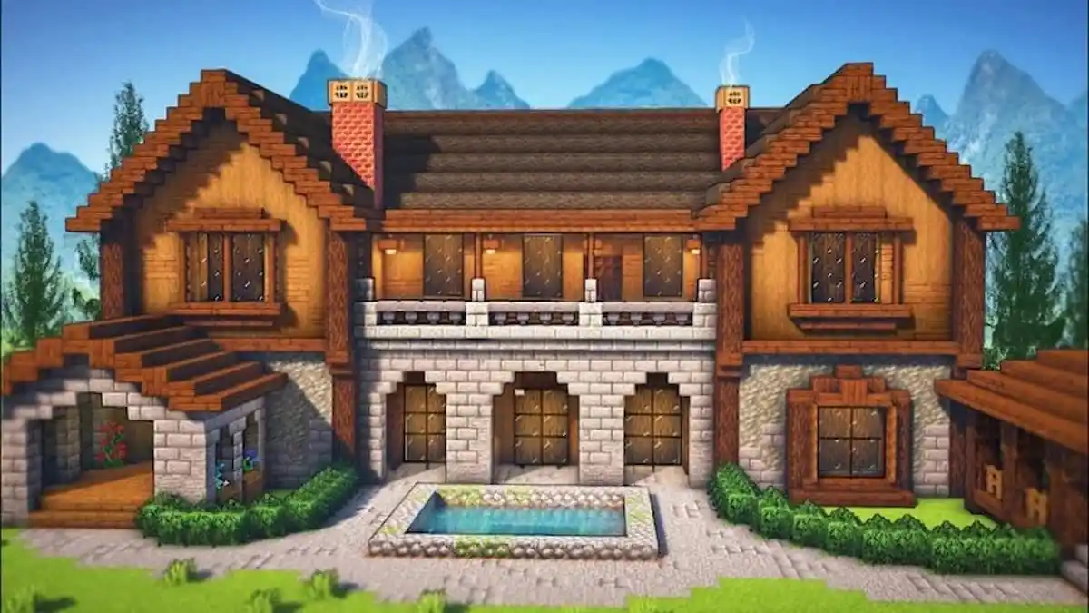 Minecraft Mansion Tycoon promo art