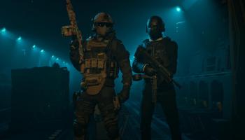 Dropping into Purgatory Island in Modern Warfare 3 Season 6.