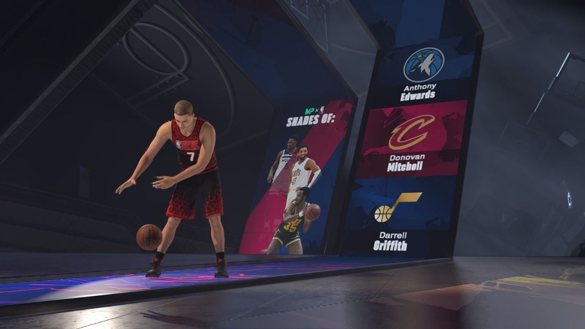 MyPLAYER build shooting guard in NBA 2K25