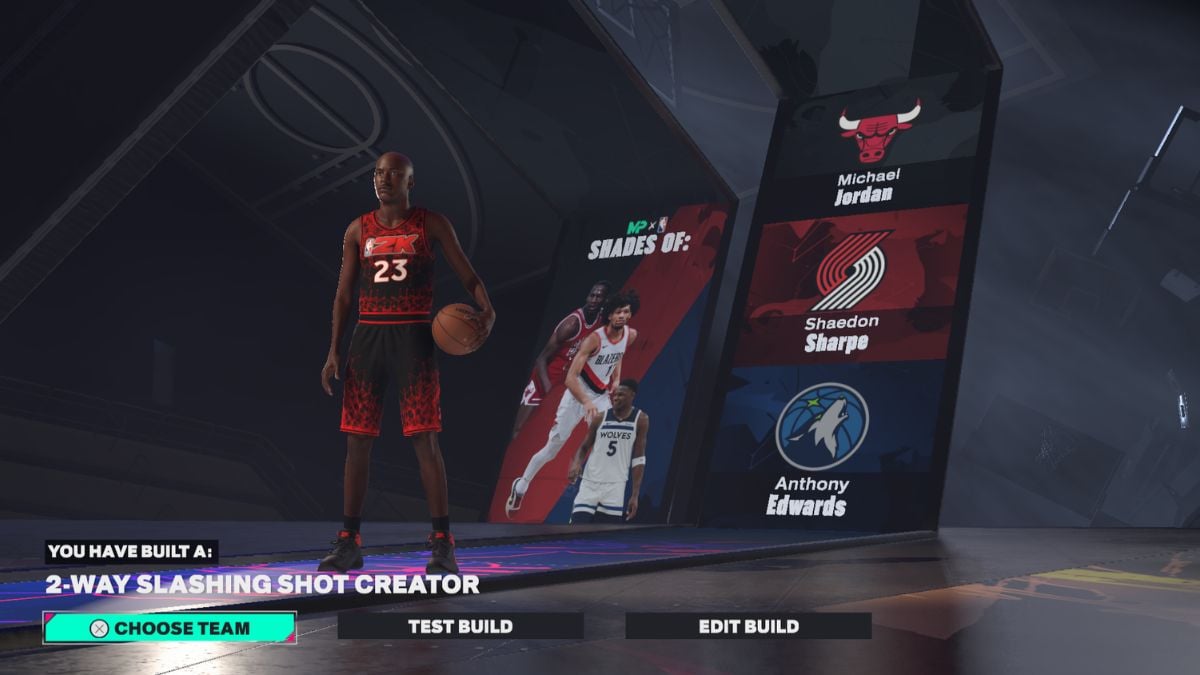 Michael Jordan build MyPLAYER NBA2K25