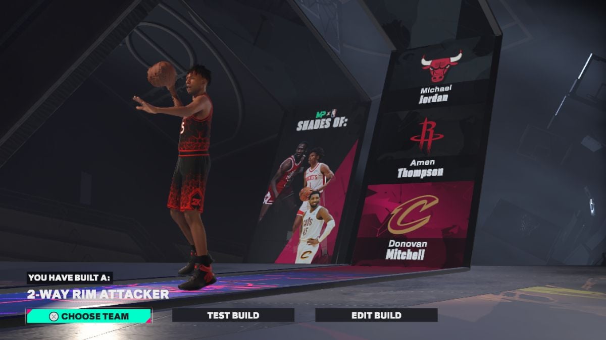 NBA 2K25 secret builds shades of MJ