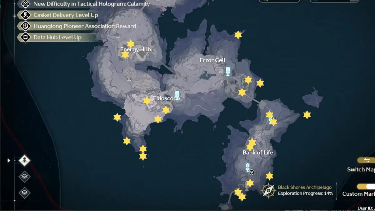 All Nova locations in Wuthering Waves (Map)