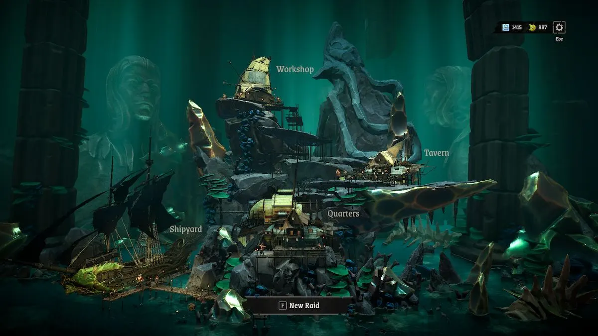 The player base in Rogue Waters.