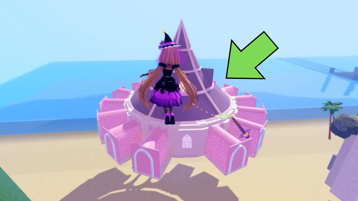 Candy Bowl Ballroom location in Royale High Roblox