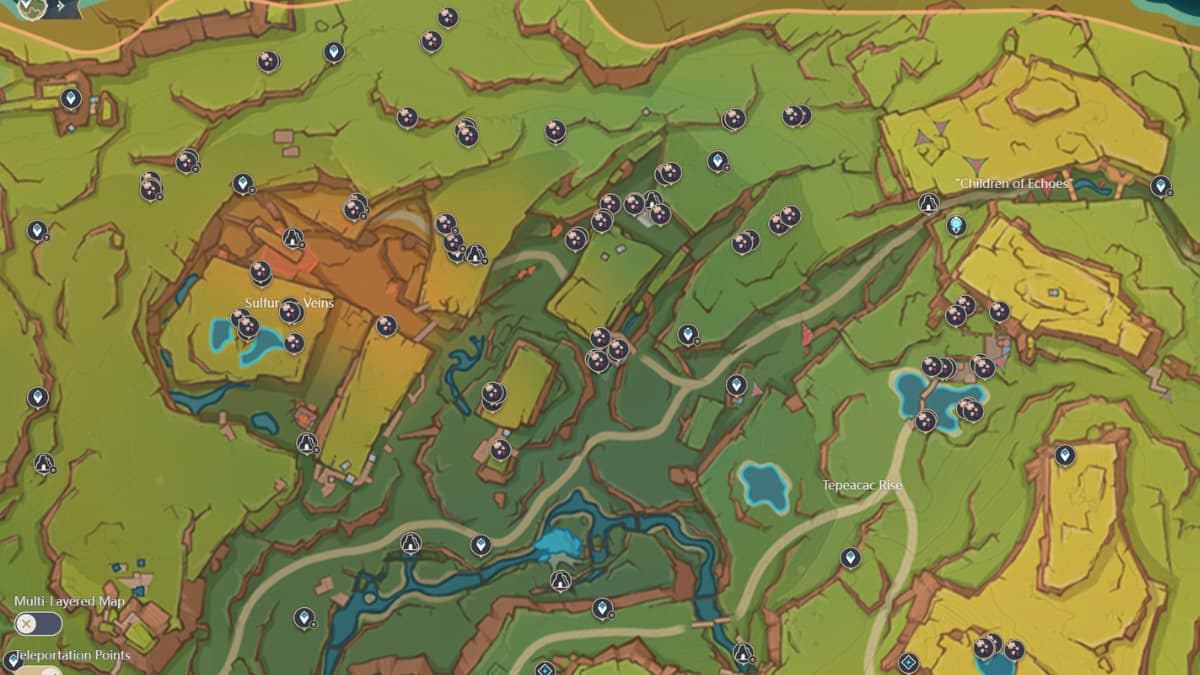 Genshin Impact saurian claw succulent locations