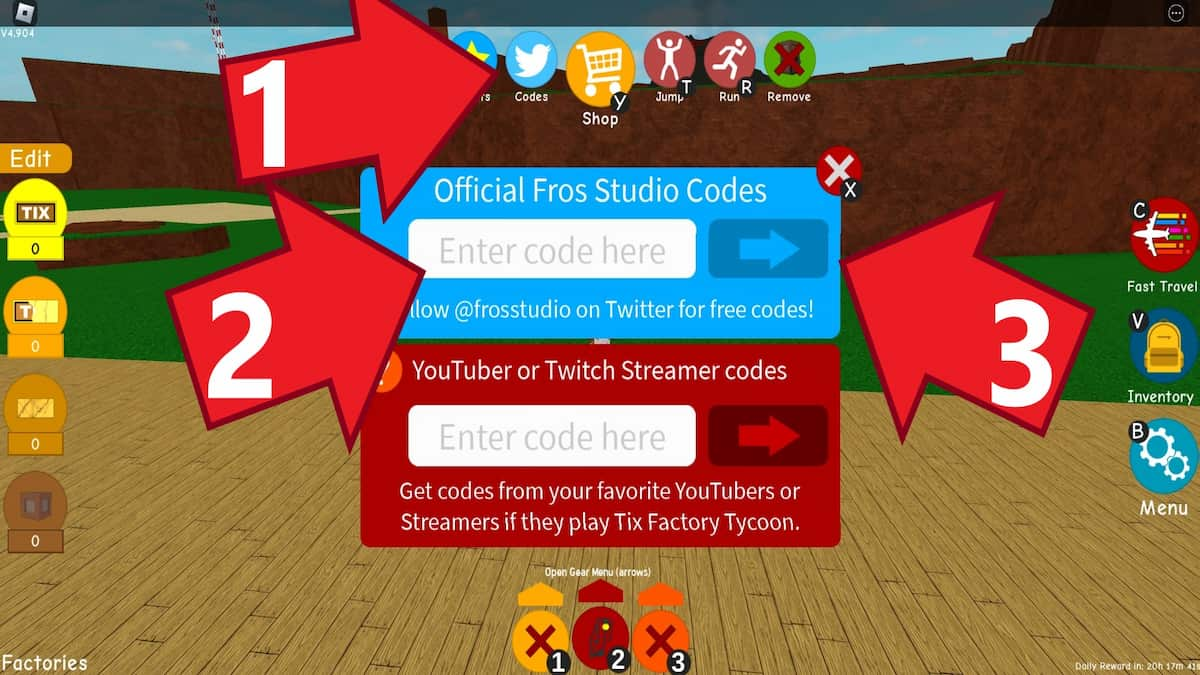 Tix Factory Tycoon Codes (September 2024)