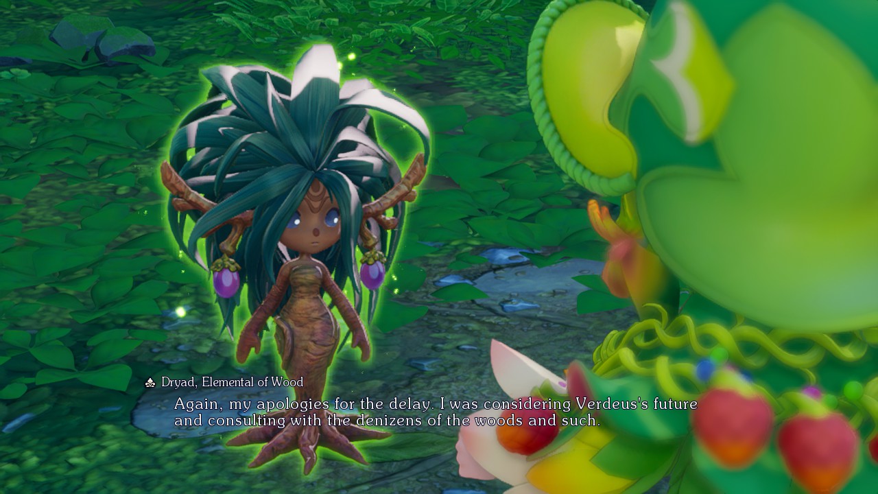 The Dryad appears in Visions of Mana.