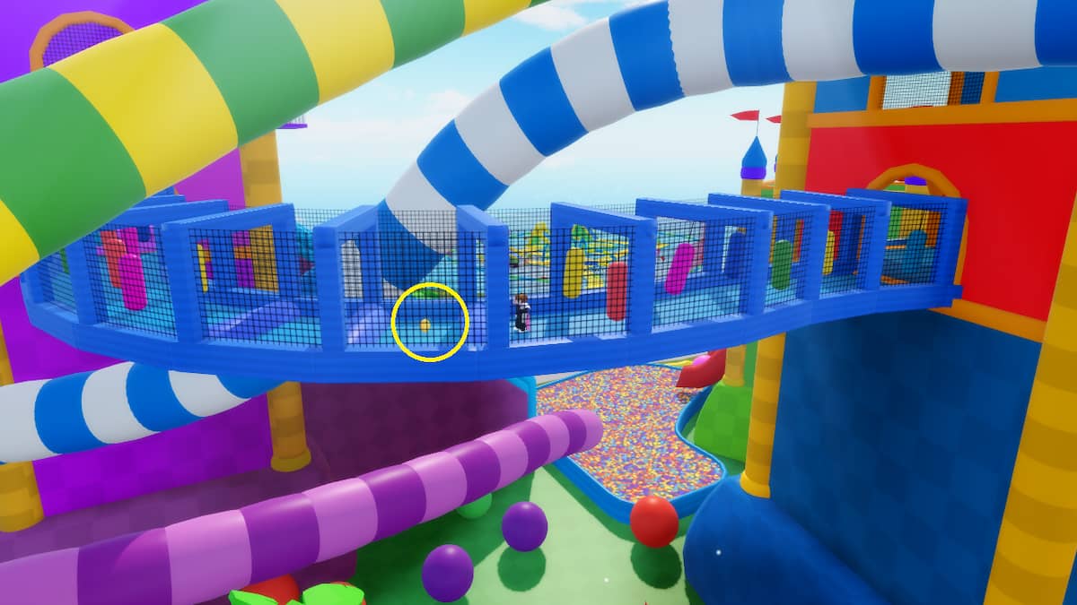 A mango location in Bouncy Castle