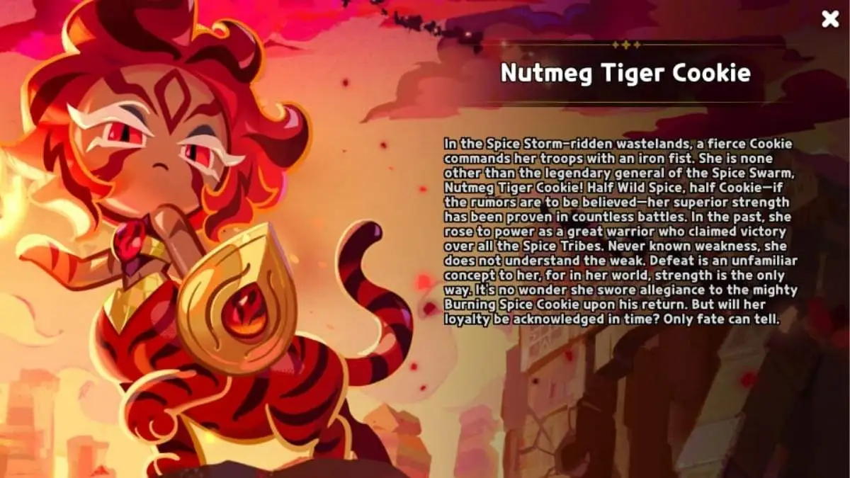 Best Nutmeg Tiger Cookie Toppings build in Cookie Run Kingdom