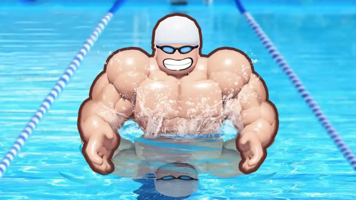 A swimmer in Swim League