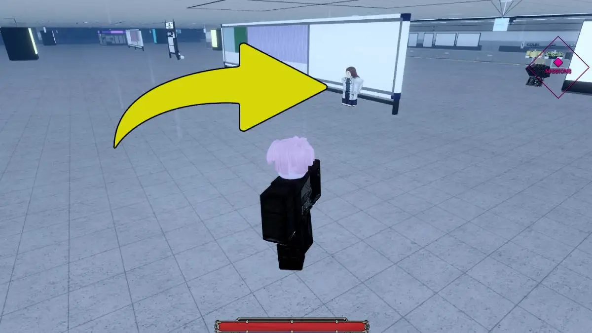 Mahito NPC location in Roblox Sorcery