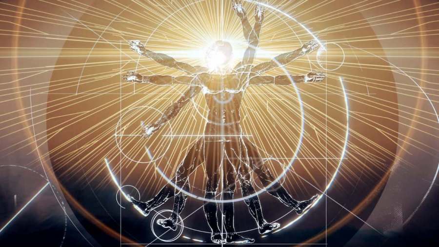 The golden figure that represents the joining of the Archetypes in Metaphor: ReFantazio.