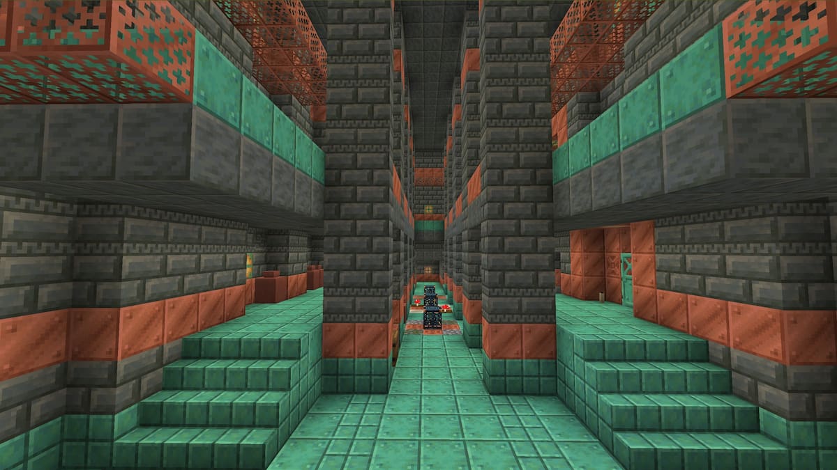 A Minecraft Trial Chambers structure